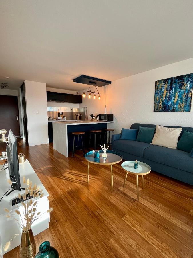 Appartement Cosy Avec Vue Mer Stella-Plage Buitenkant foto