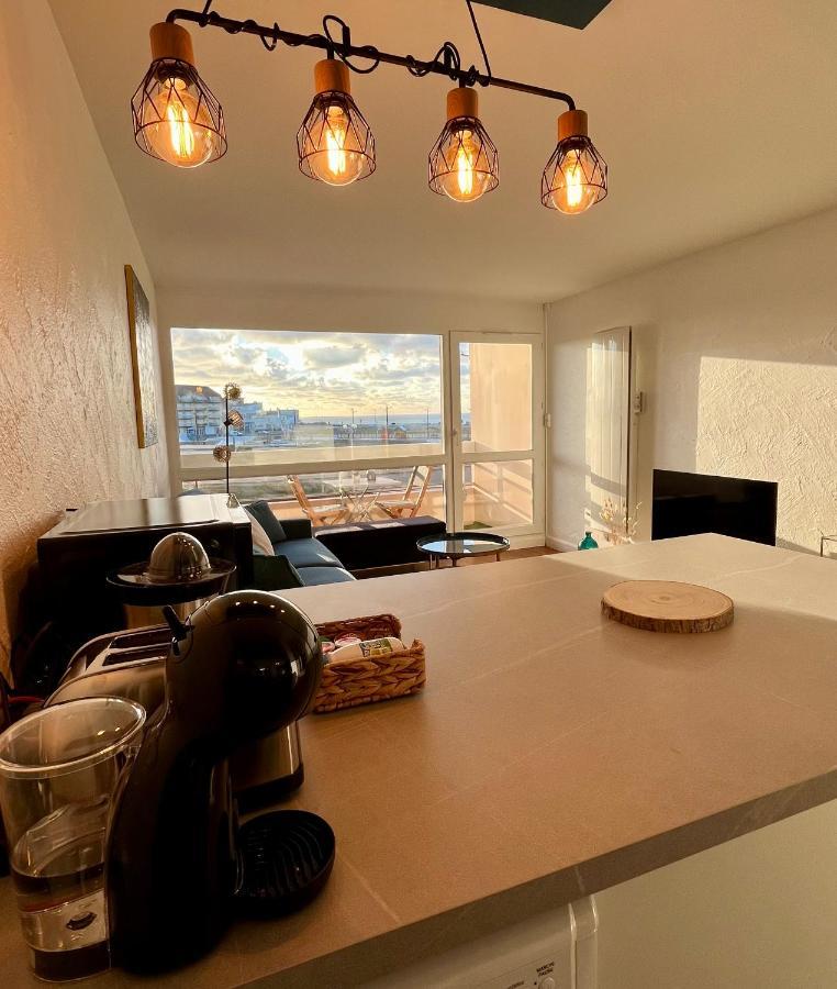 Appartement Cosy Avec Vue Mer Stella-Plage Buitenkant foto